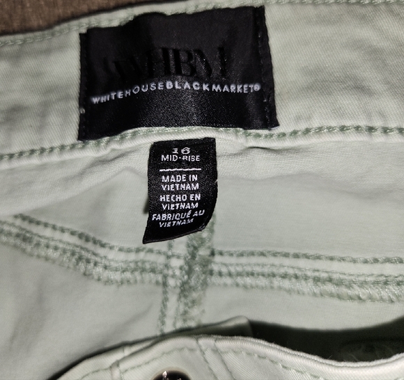 White House Black Market Women's Midrise Pret A Petty Pants - Picture 9 of 11